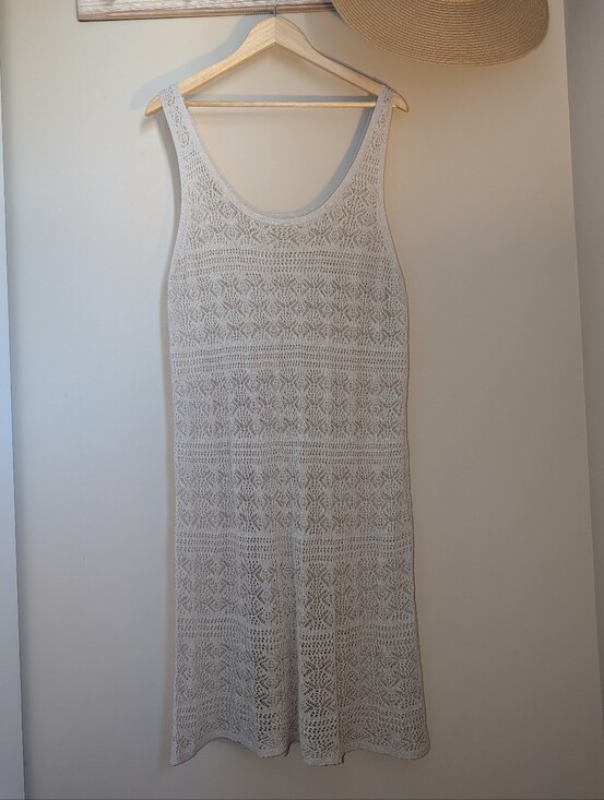 La Vie En Rose Dresses & Skirts - NWOT Crochet Beach Cover-Up Dress Size XL- XXL